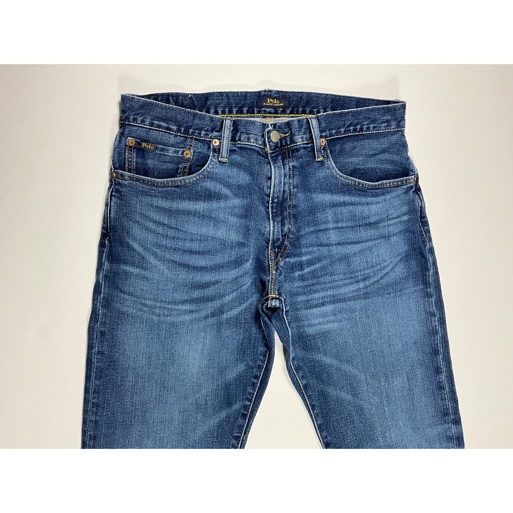 Polo Ralph Lauren Hampton Relaxed‎ Straight Jeans Mens 33x32 - Picture 11 of 16